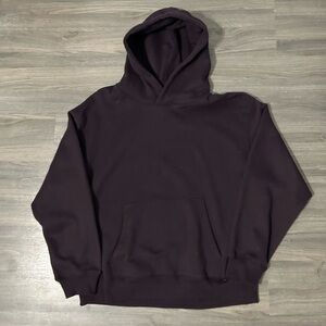 Ardene Oversized Baggy Fit Dark Purple Plum Coloured Hoodie